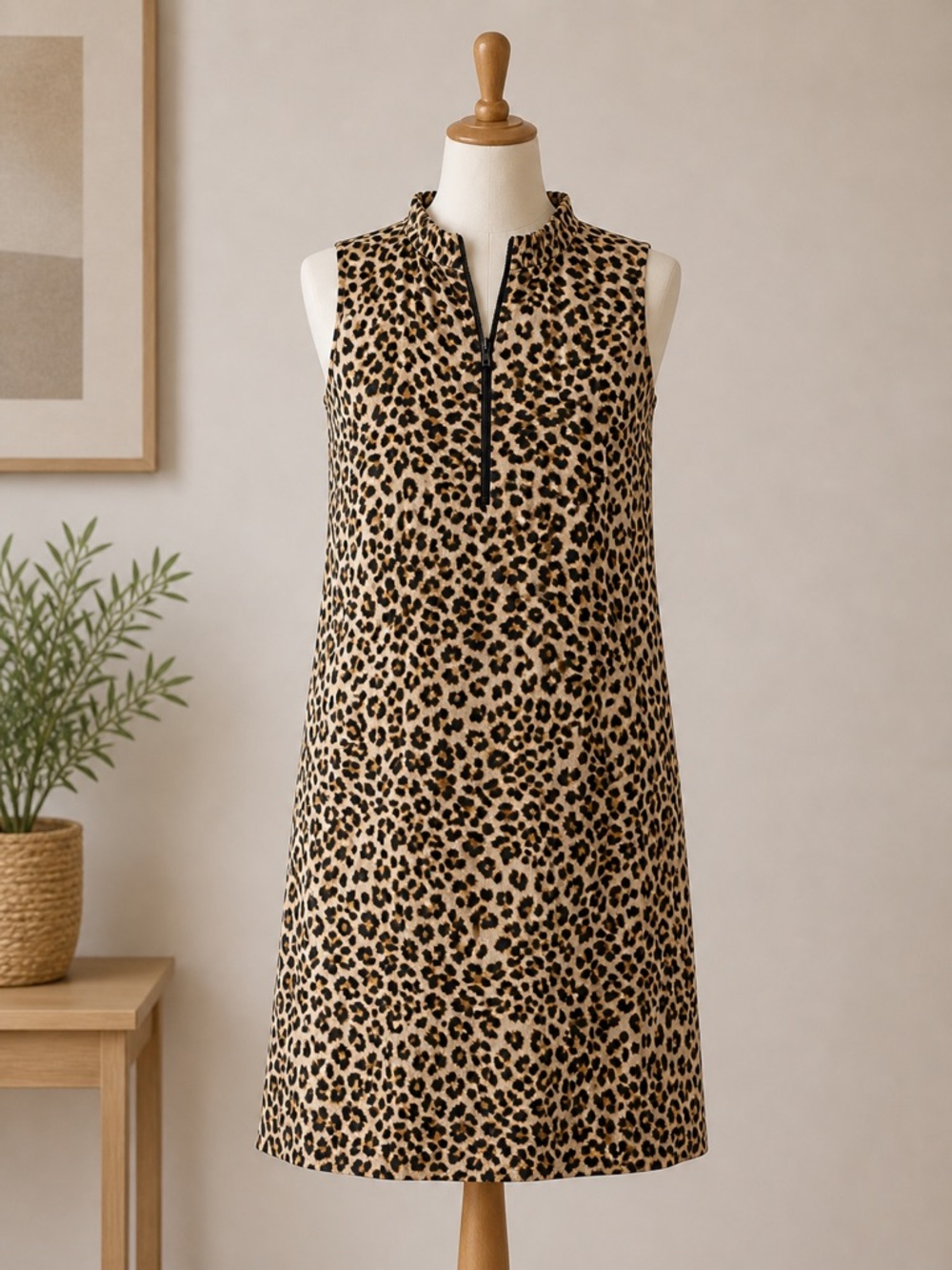 Tommy Bahama Leopard Print Sleeveless Athletic Dress